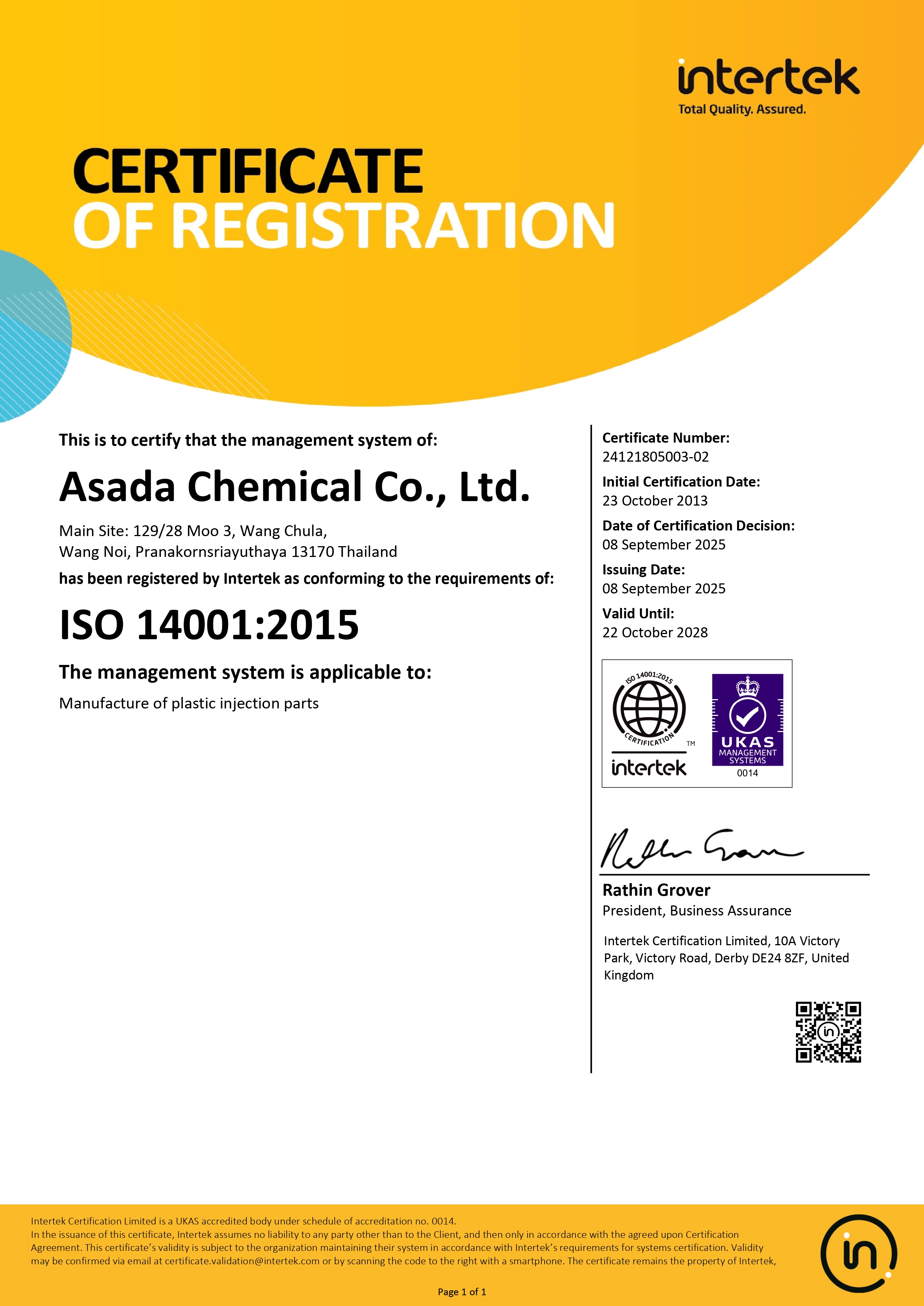 TC 167-RE-Asada Chemical(EN) ISO14001_page-0001